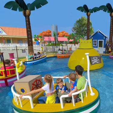 Gardaland Park - Peppa Pig Land - Pirateninsel