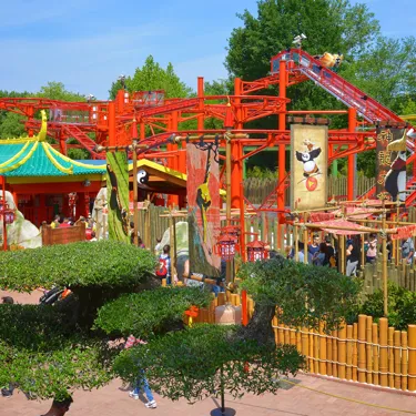 Gardaland Park - Kung Fu Panda Master - Achterbahn