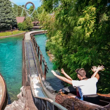 Gardaland Park - Colorado Boat - Dive and ride trail