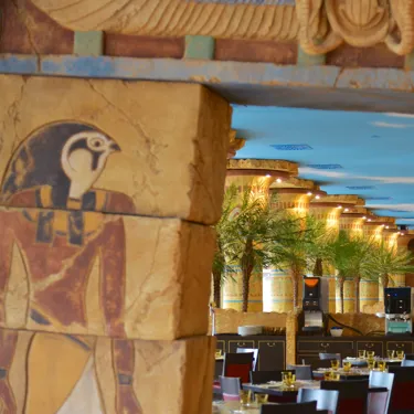 Tutankhamon Restaurant Gardaland Adventure Hotel