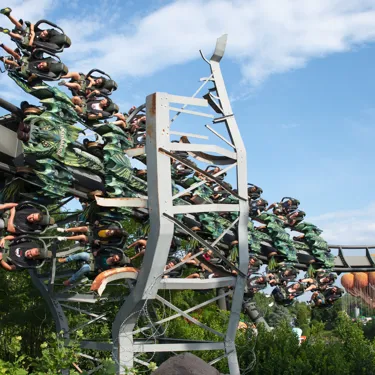 Gardaland Park - Raptor - Hindernisse