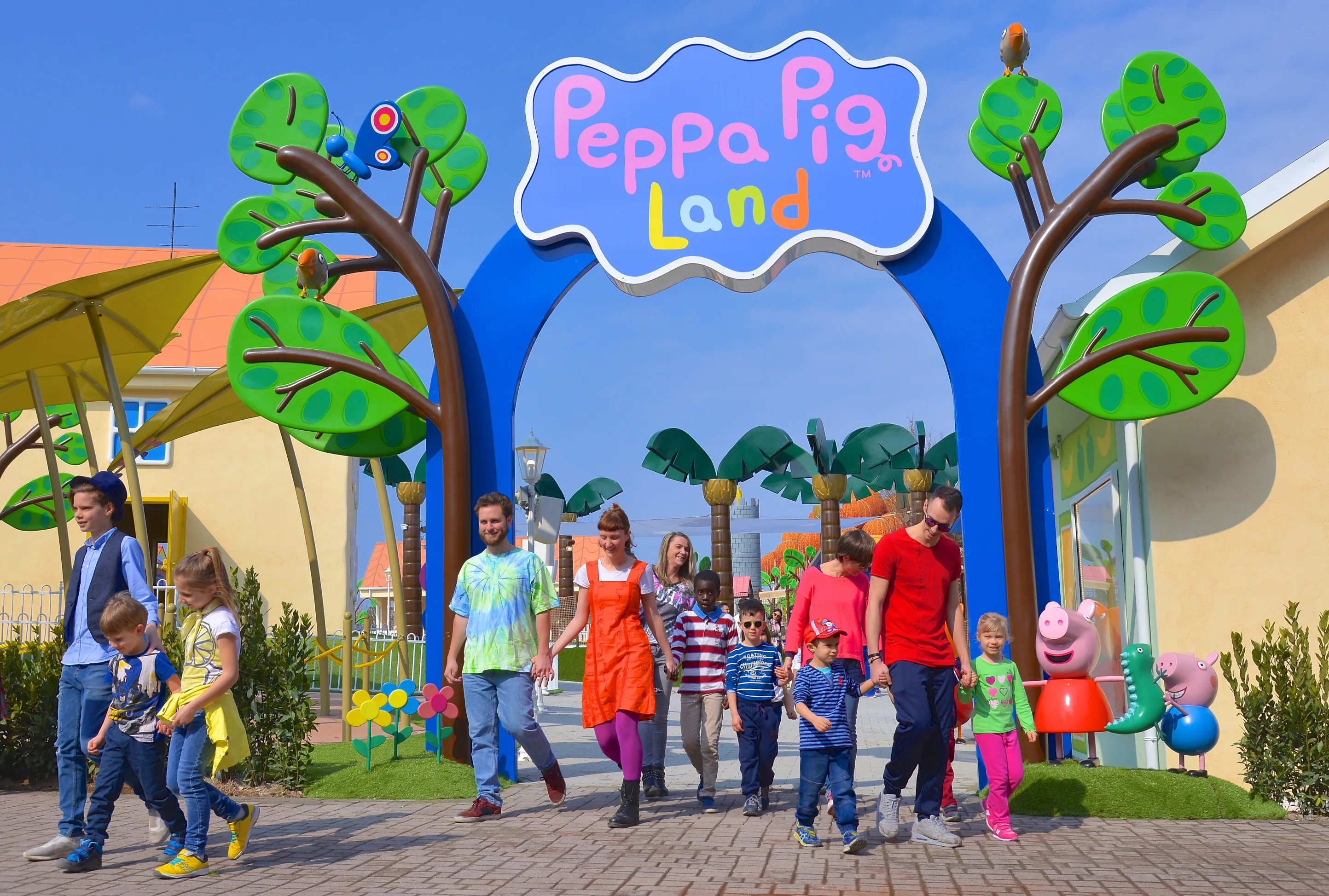 Gardaland Park - Peppa Pig Land - Portale di Ingresso