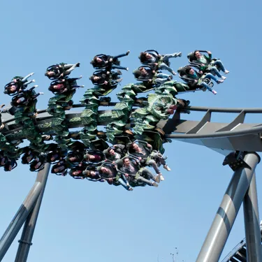 Gardaland Park - Raptor - Le montagne russe alate