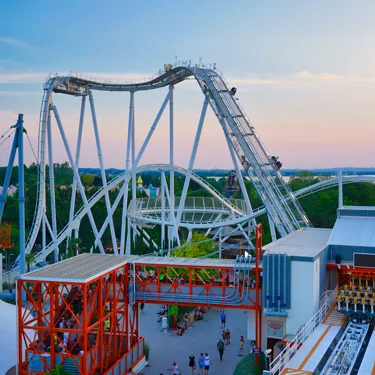 Gardaland Park - Oblivion - Tramonto