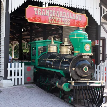 Gardaland Park - Transgardaland Express - Bahnhof