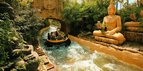 Gardaland Park - Jungle Rapids - Percorso nella jungla