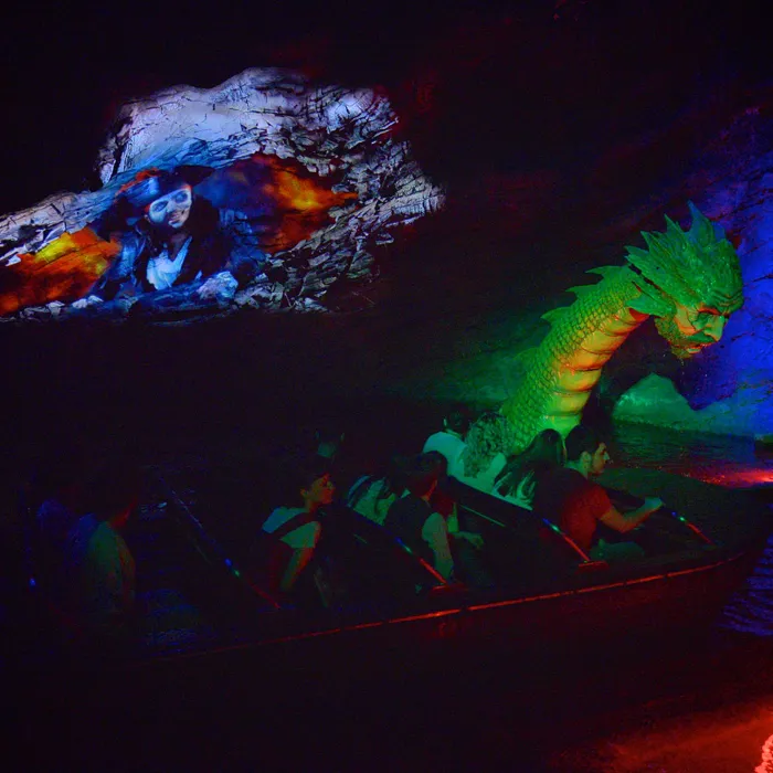 Gardaland Park - Mostro marino de I Corsari: la vendetta del fantasma
